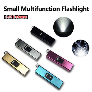 Small Size Multi-function Flashlight EDC Self-defense Flashlight Anti-wolf Emergency Safety Tools Outdoor Personal Protect Tools